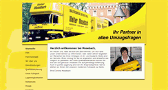 Desktop Screenshot of mosebach.de